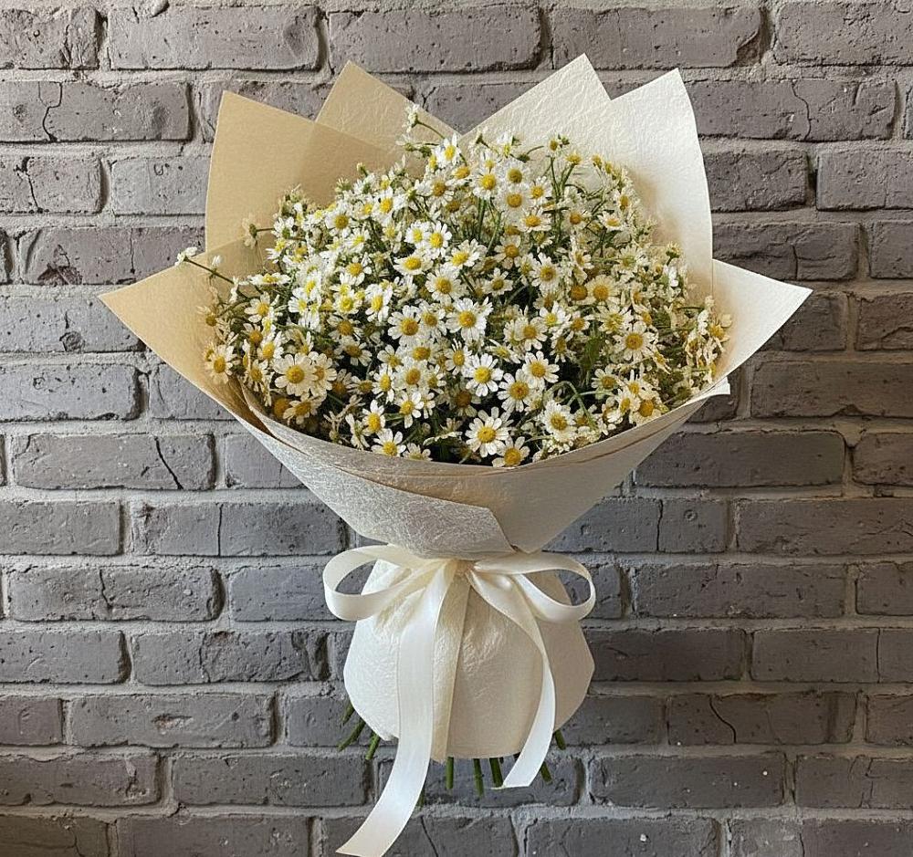 Букет цветов из: Ромашки в Ольгинка