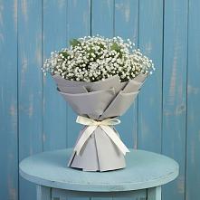 Букет цветов из:  Гипсофила в Ольгинка