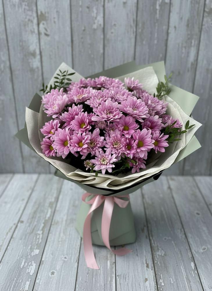 Букет цветов из: Хризантемы в Ольгинка