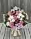 Букет цветов из: Альстромерии, Гвоздики, Розы и Хризантемы в Ольгинка