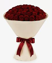 Букет 101 Бордовая роза Блэк Бакарра в Ольгинка