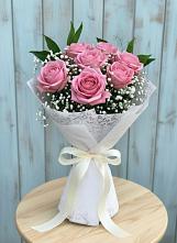 Букет цветов из:  Розы в Ольгинка