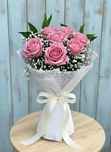 Букет цветов из:  Розы в Ольгинка