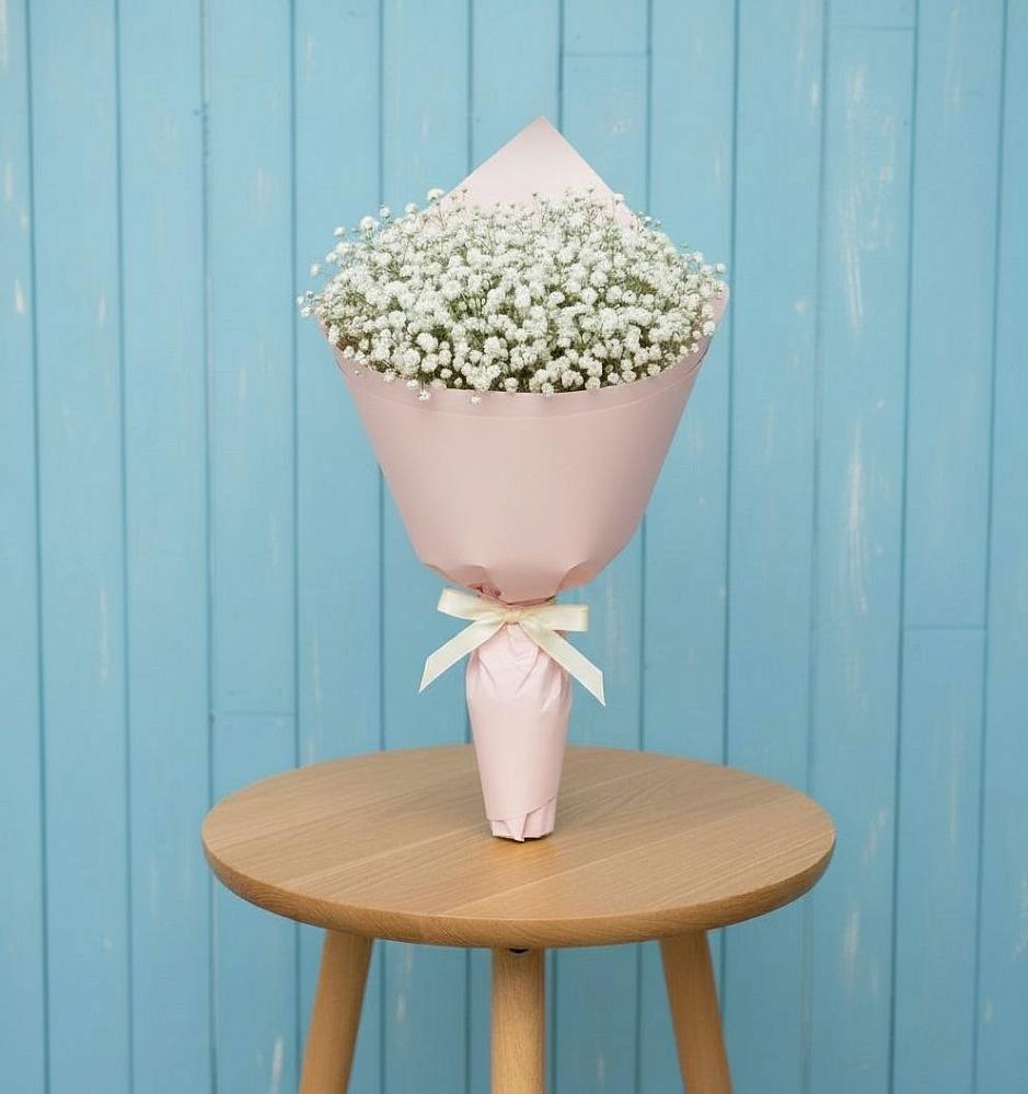 Букет цветов из: Гипсофила в Ольгинка