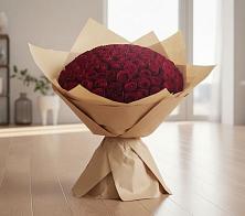 Букет 101 Красная роза в Ольгинка