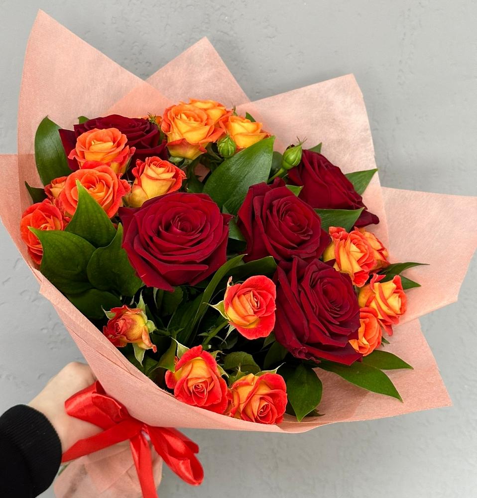 Букет Любовь и восторг в Ольгинка