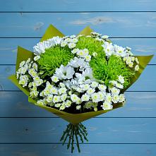 Букет цветов из:  Хризантемы в Ольгинка