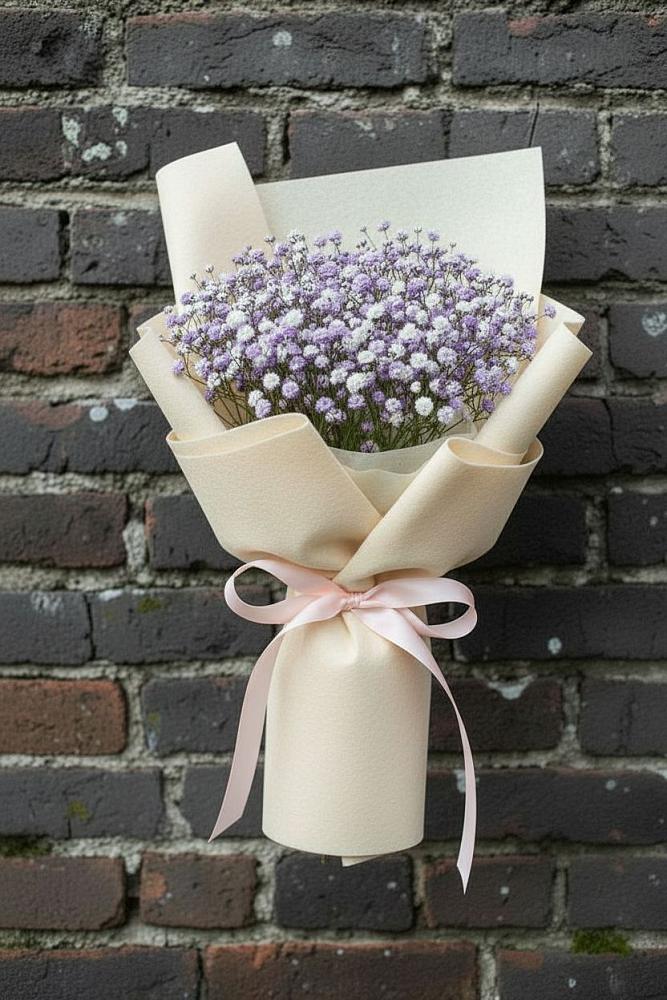 Букет цветов из: Гипсофила в Ольгинка