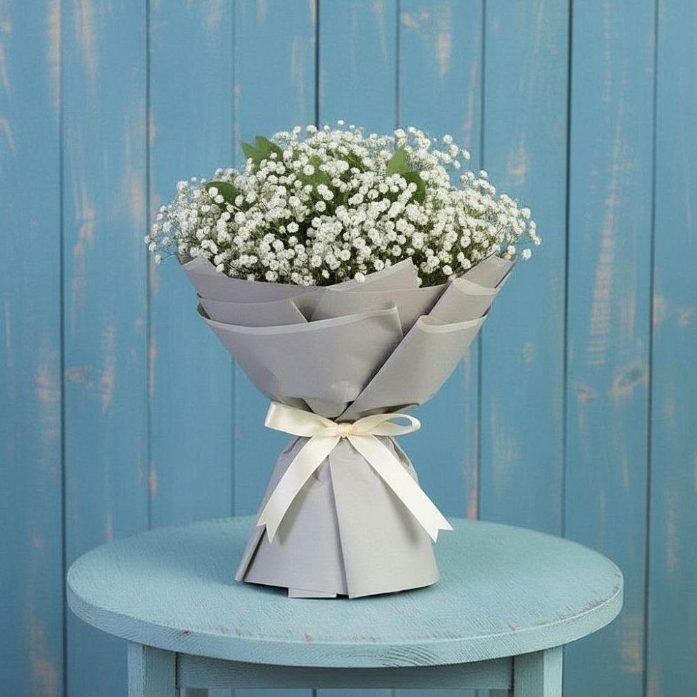 Букет цветов из: Гипсофила в Ольгинка