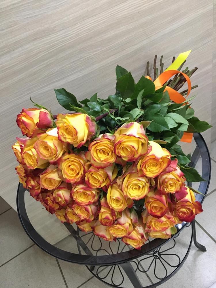 Букет Желтые розы в Ольгинка