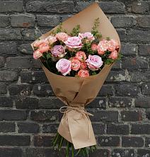 Букет цветов из:  Розы в Ольгинка