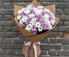 Букет цветов из:  Хризантемы в Ольгинка