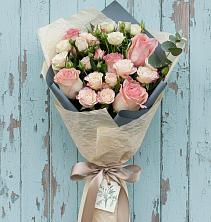 Букет цветов из:  Розы в Ольгинка