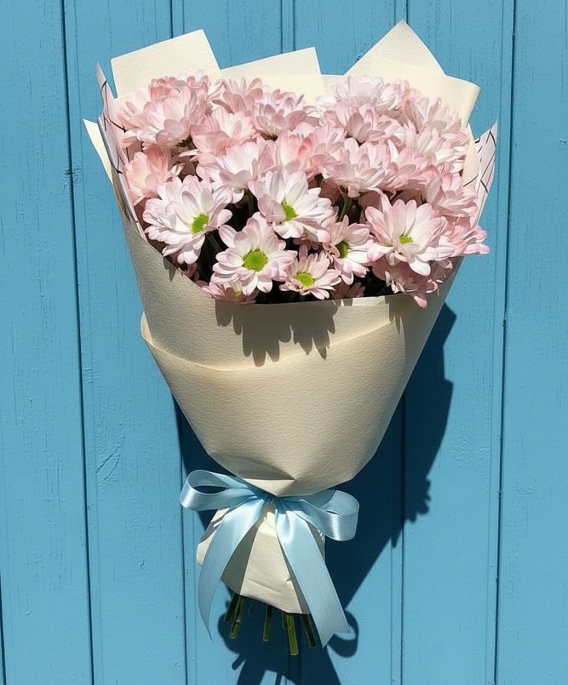 Букет цветов из: Хризантемы в Ольгинка