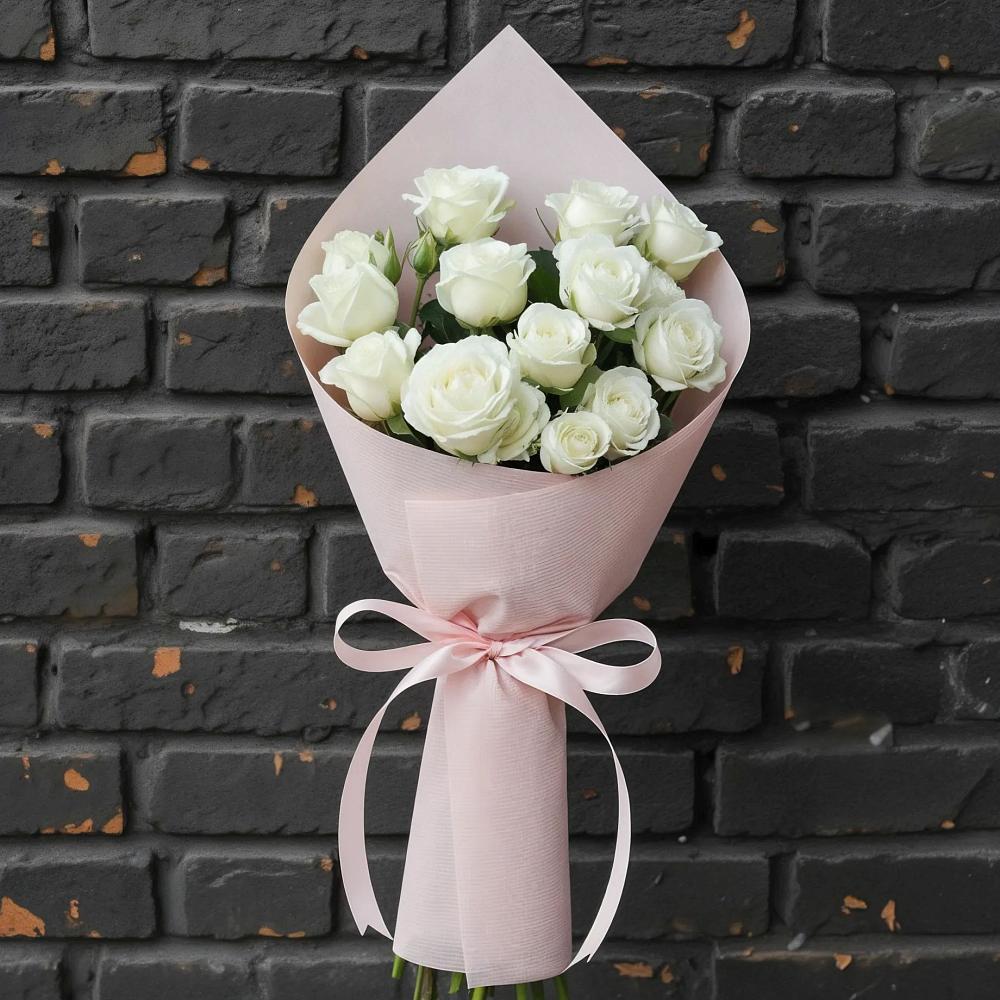 Букет цветов из: Розы в Ольгинка