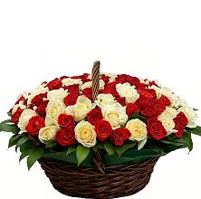 Премиум букет из: Розы #REPLACE_PRED# Ольгинка