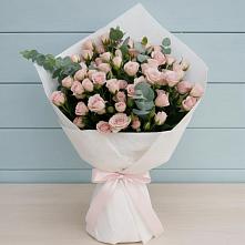 Букет цветов из:  Розы #REPLACE_PRED# Ольгинка