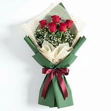 Букет цветов из:  Розы в Ольгинка