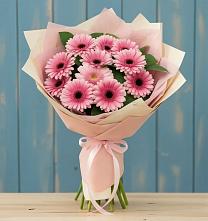 Букет цветов из:  Герберы в Ольгинка